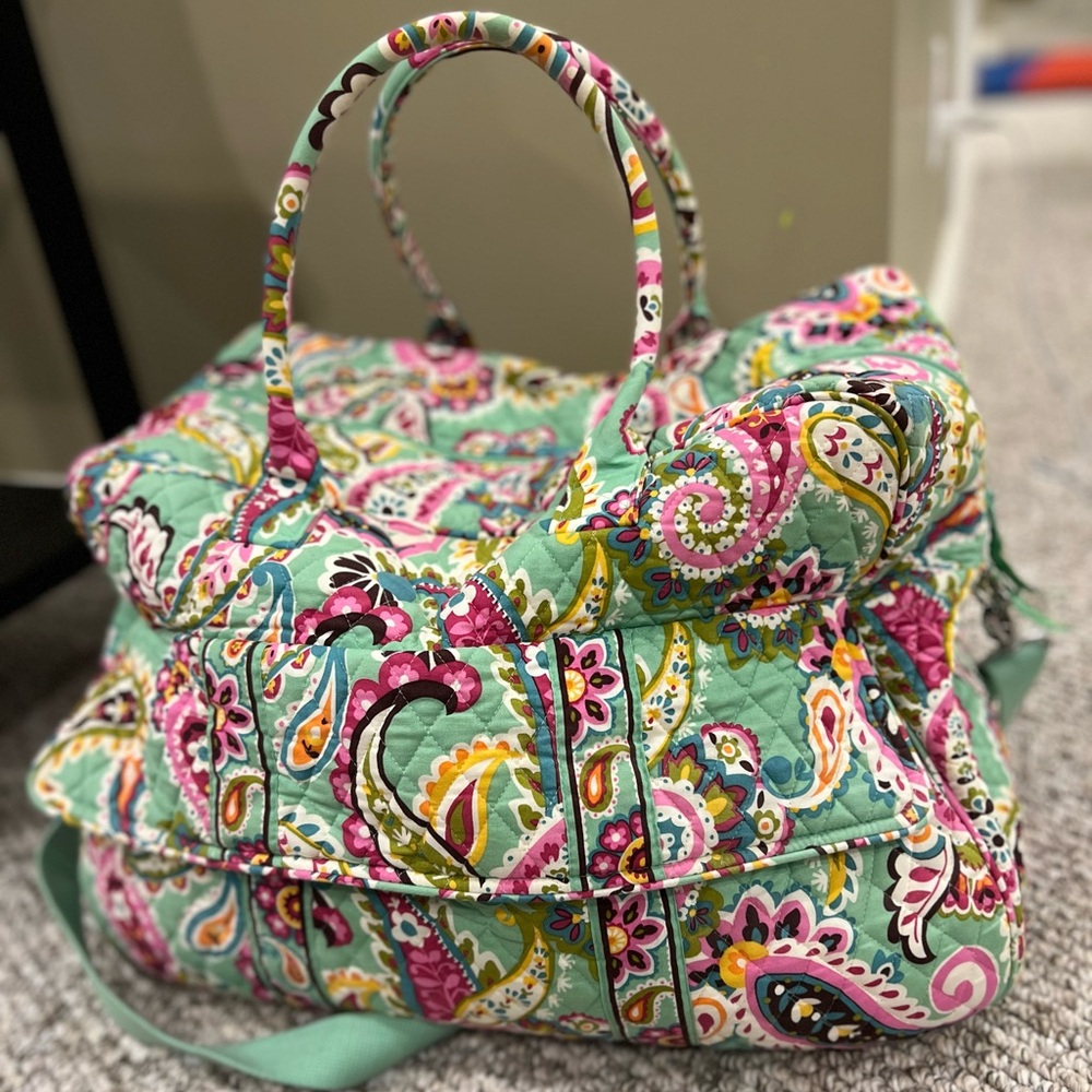Vera Bradley Quilted Tote Bag - Multicolor